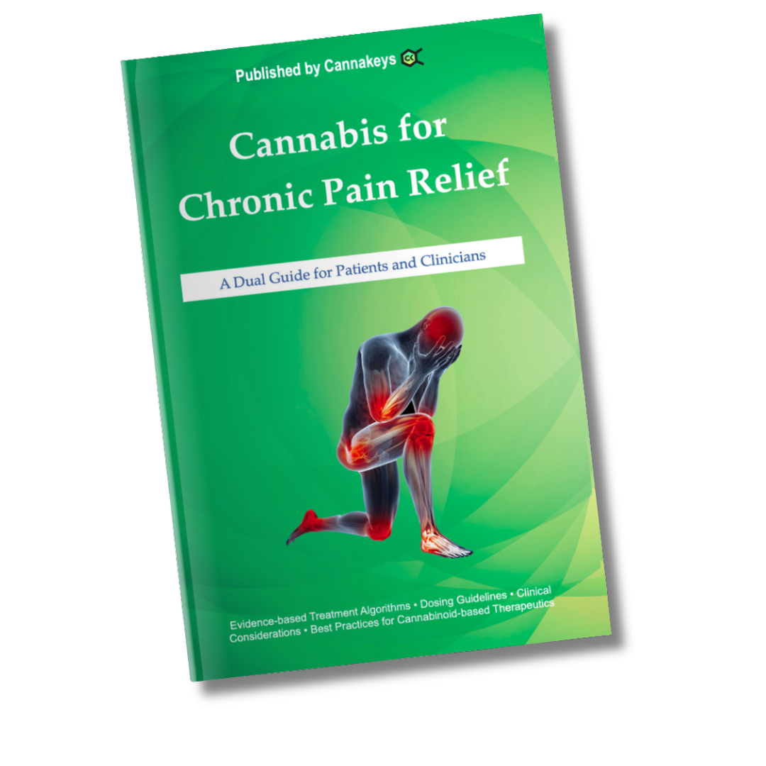 Cannabis for Chronic Pain Relief A dual Guide for Clinicians and Patients - a paperback book published by CannaKeys